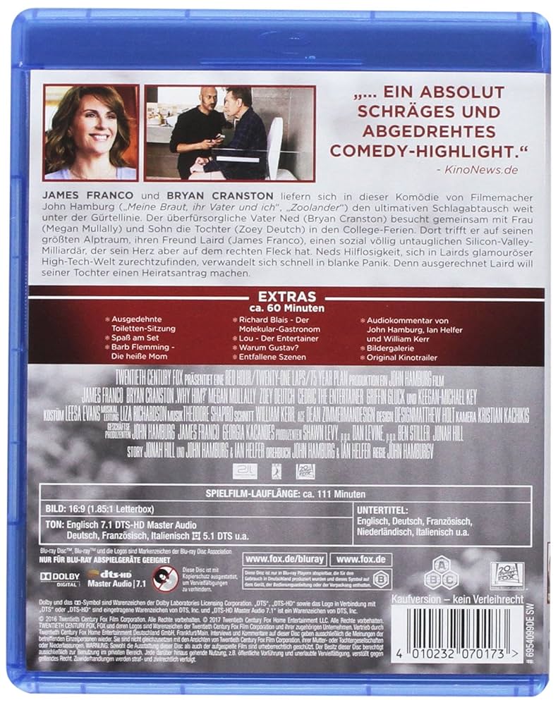 海外輸入盤　Why Him/ [Blu-ray] ゆ144 海外輸入盤 Why Him/ [Blu-ray] ゆ144 - メルカリ